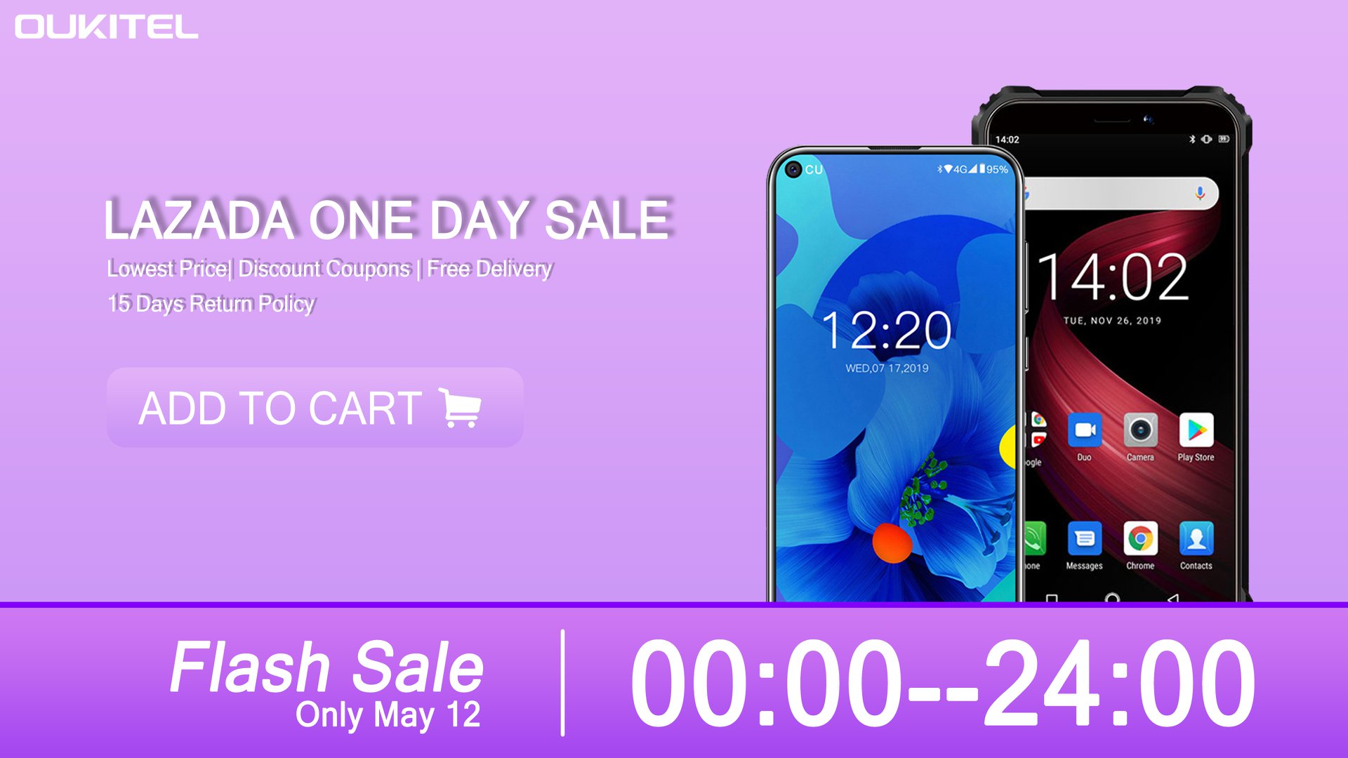 📣Special One Day Sale will we live on #Lazada on 12th May.