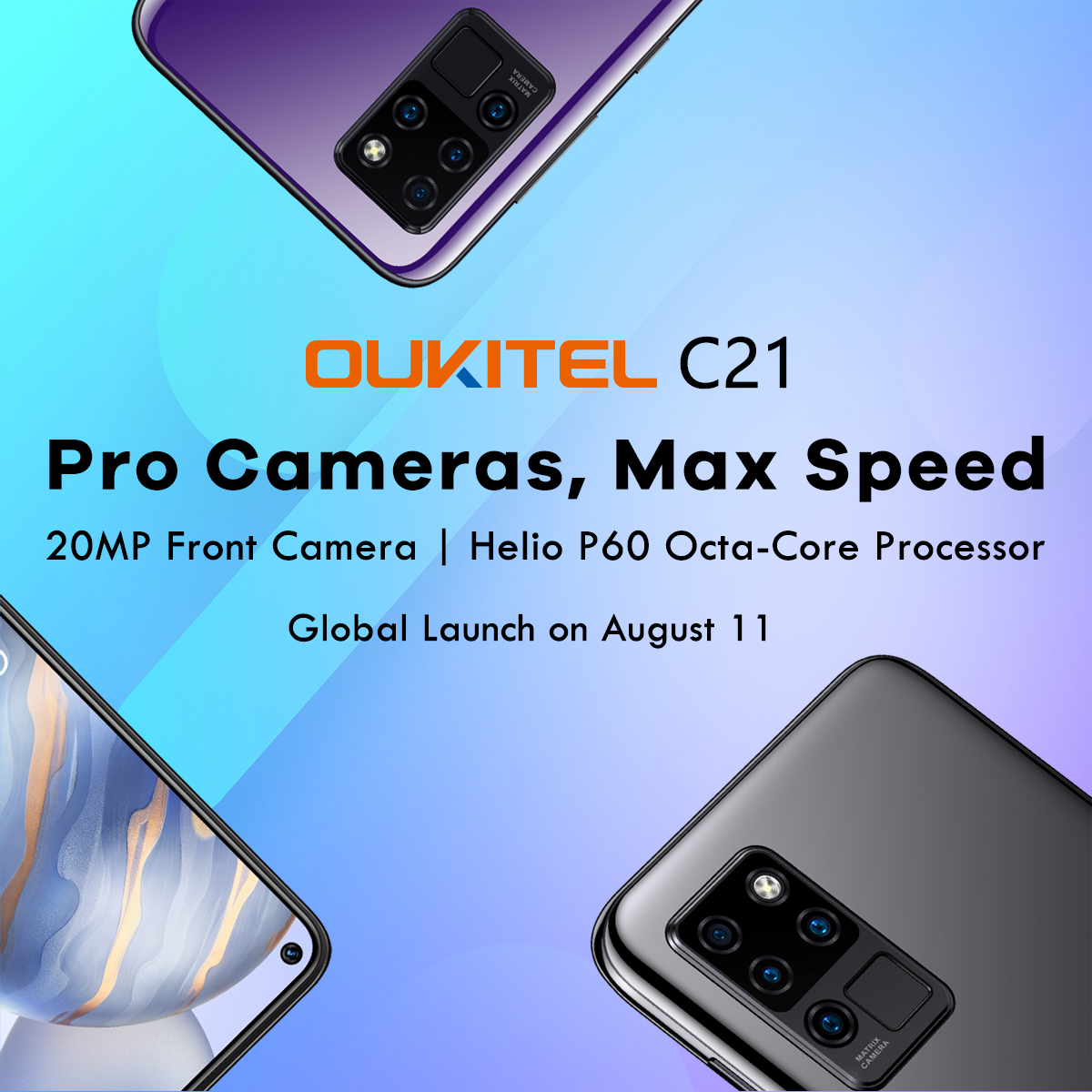 Introducing the camera and performance beast #OukitelC21 📣