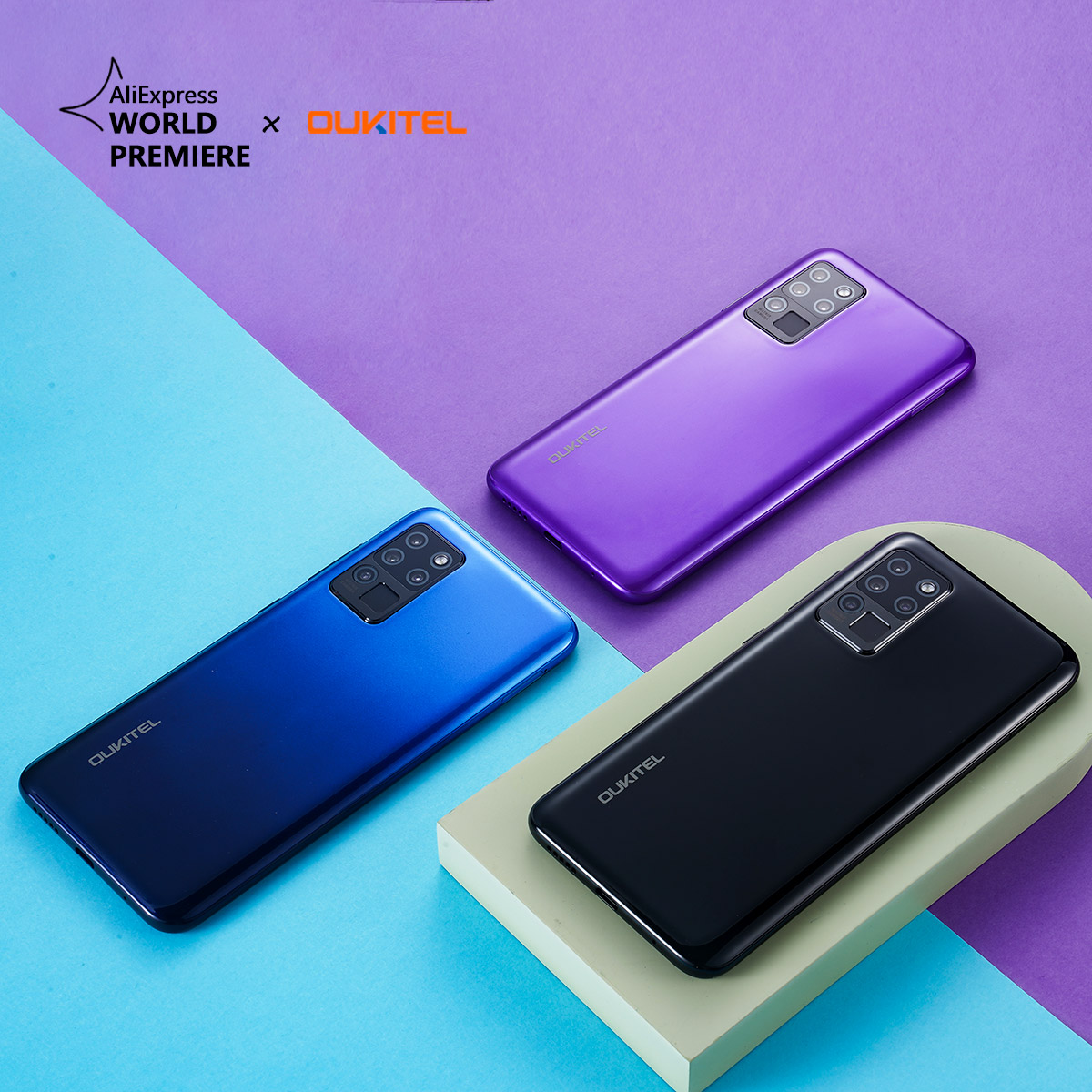 #OukitelC21 comes in THREE elegant colors which perfect make a good impression.