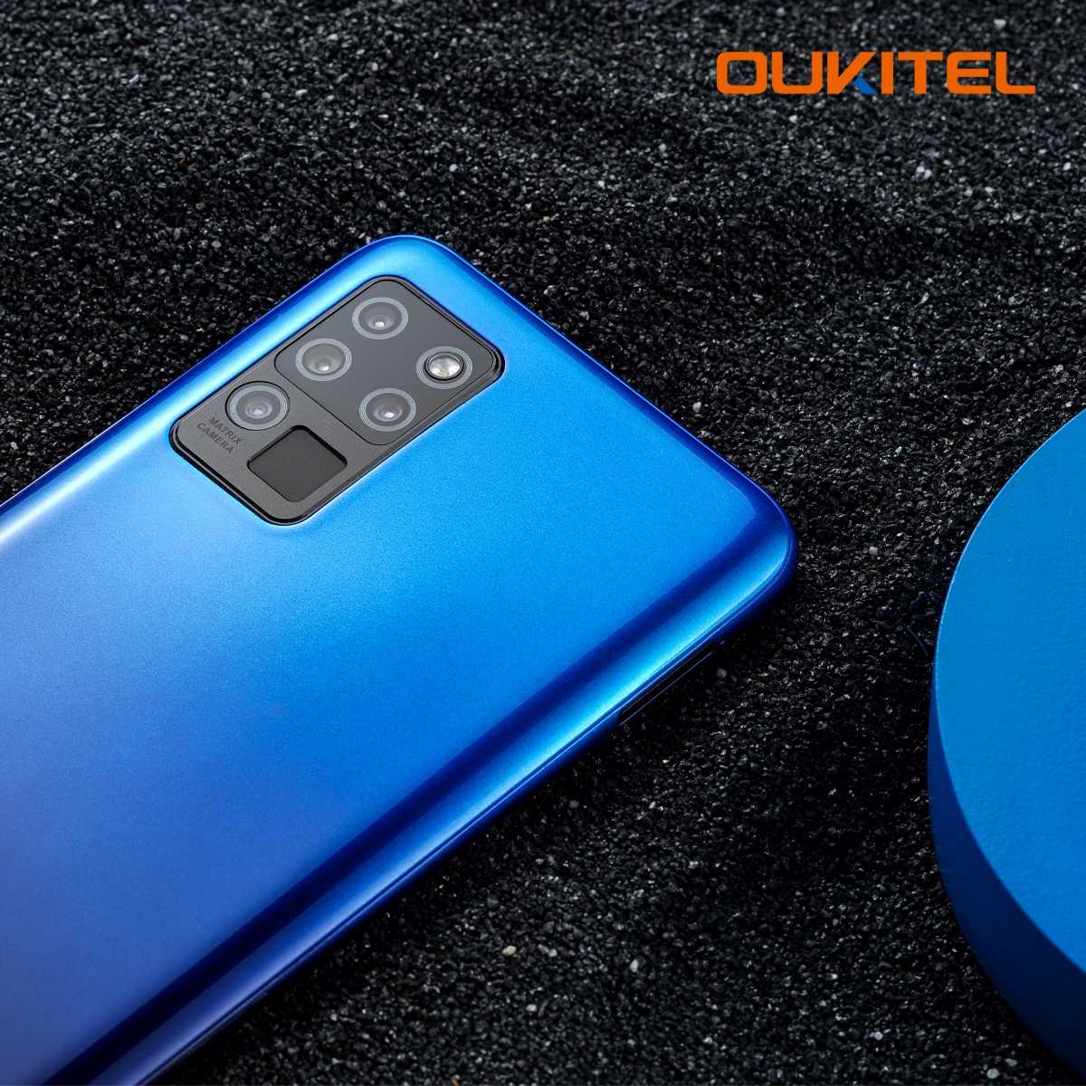 #OUKITELC21  #OceanBlue Look at this artistical color and stylish camera setup😉 How much do you think it is?  Have a guess and win C21🎁: www.tomtop.com