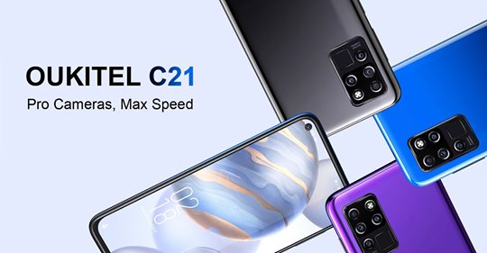 Introducing OUKITEL C21：Pro Cameras, Max Speed