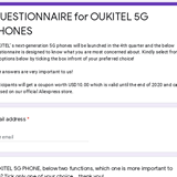 #OUKITEL's next generation 5G Phones will be launched in the 4th quarter🎉 Help us to know your choice, because your choice matters😍