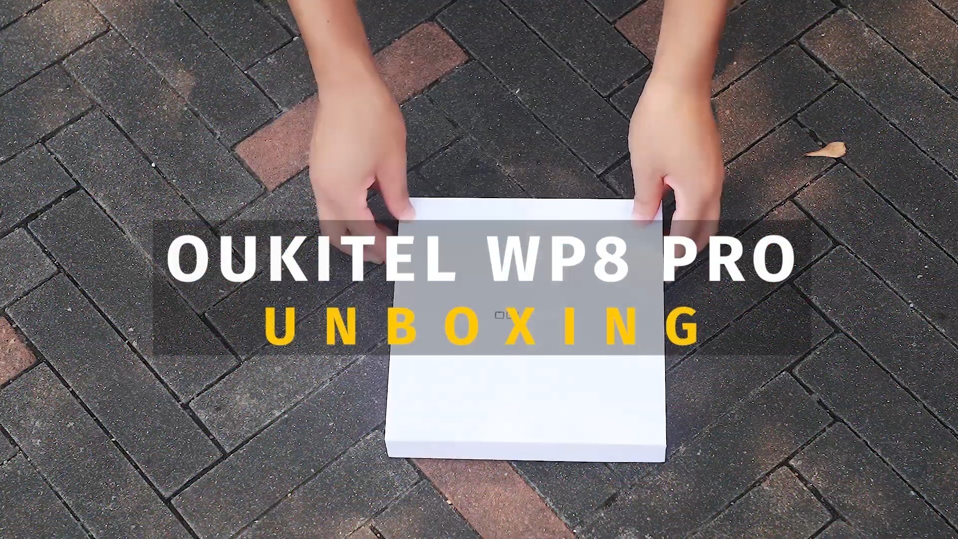 Unboxing the all new #SportsPhone #OUKITEL #WP8Pro🔥