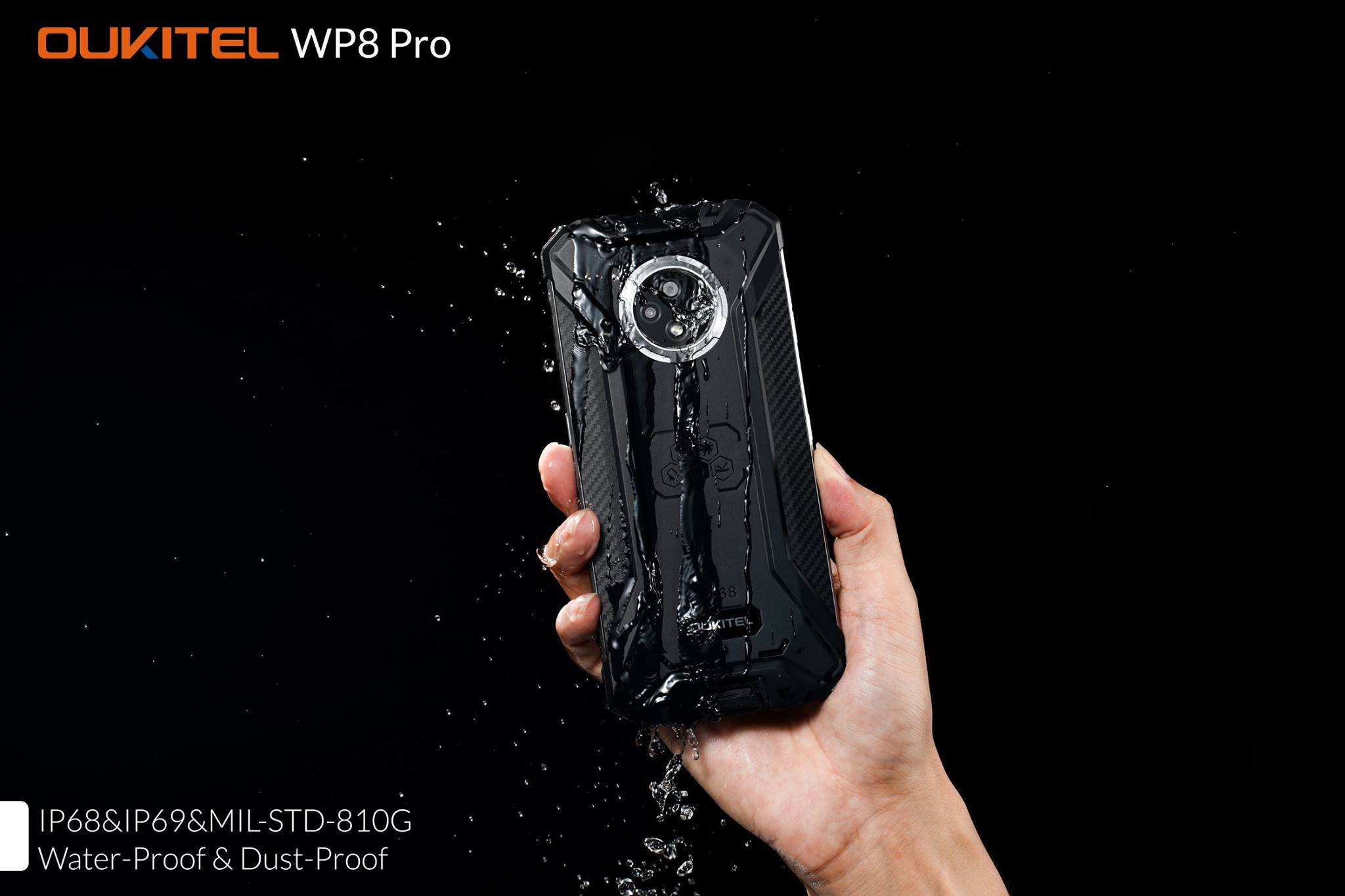 With Waterproof and dust-proof technology #OUKITEL #WP8Pro will be your best companion in adventurous trips.😉