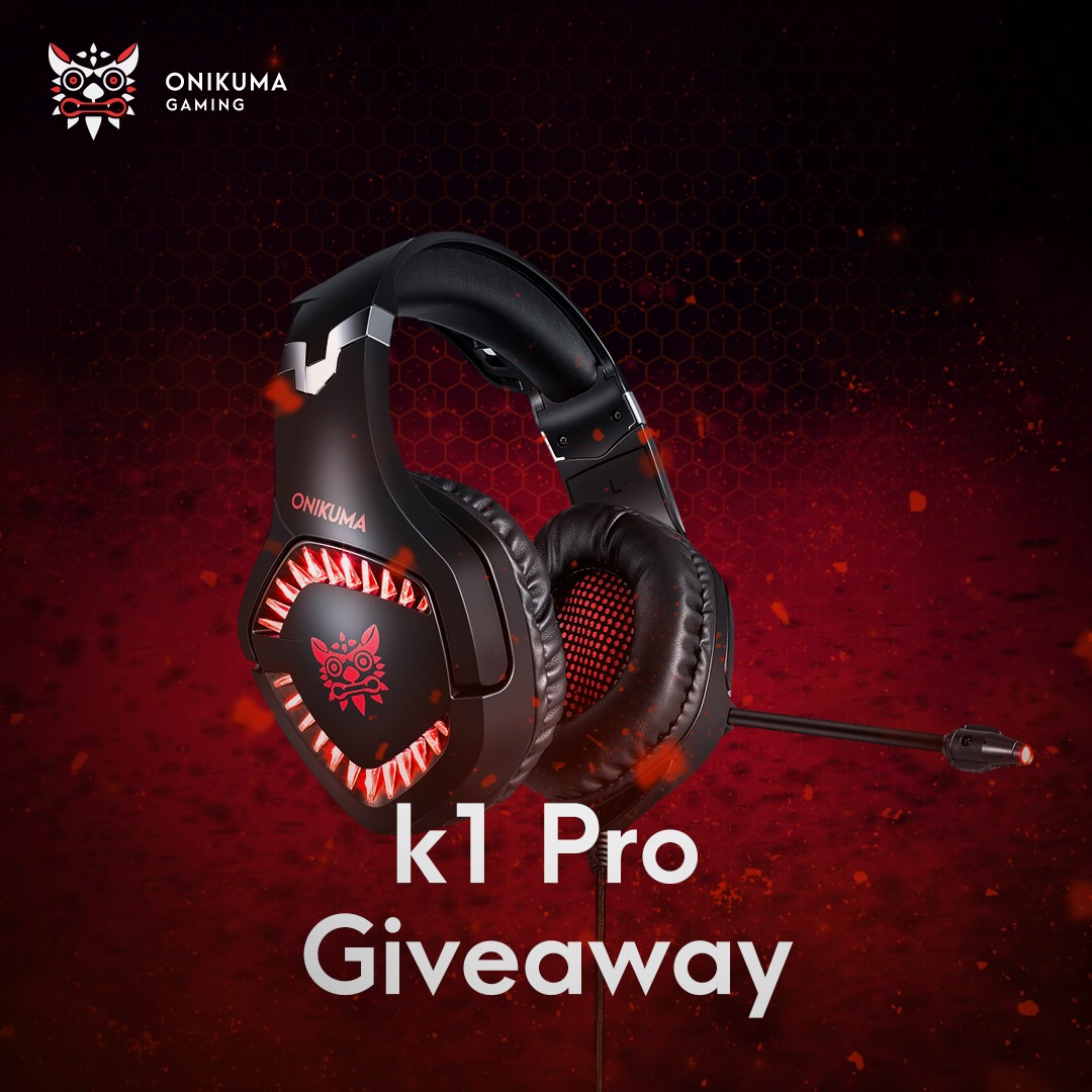 Here's your chance to win an Onikuma K1 Pro Gaming Headset! 👹 How to enter: 1) Like and Comment on your favorite game!