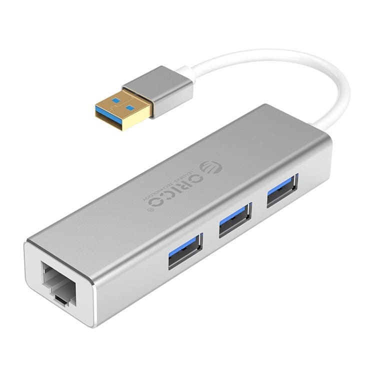 ORICO 全鋁 USB3.0 Hub + Gigabit Ethernet Adapter 型號 : ORICO XD-U31