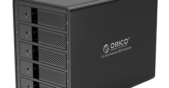 ORICO 全鋁 5位 USB 3.0 外置硬盤盒 <港澳地區, 順豐包送, 翌日即達> 安全穩定， 雙重散熱， 大容量儲存， 安全門鎖， 內置火牛。... 輸出接口 : USB3.0 Type-B