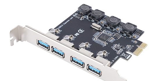 ORICO 4 Port USB3.0 PCI-E擴展卡，兼容PCI-E X4/8/16 [PNU-4U] 主控芯片 : NEC FL1100