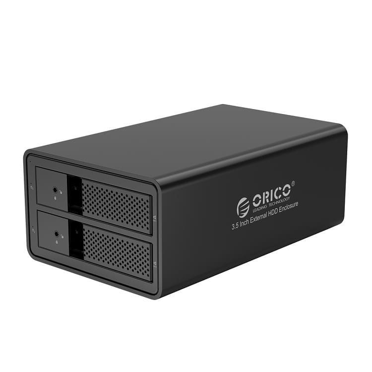 ORICO 3.5吋 USB3.0 鋁合金 雙盤位 硬盤盒 [9528U3] USB3.0接口，高速傳輸，大容量支持32TB，兩位一體，性能強大，雙核芯片，安全穩定 產品材質 : 鋁合金...