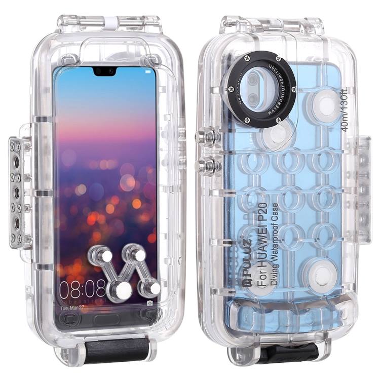 New Products Presale #PULUZ 40m/130ft #Waterproof #Diving #Housing #Photo #Video Taking #Underwater #Cover #Case for #Huawei #P20 