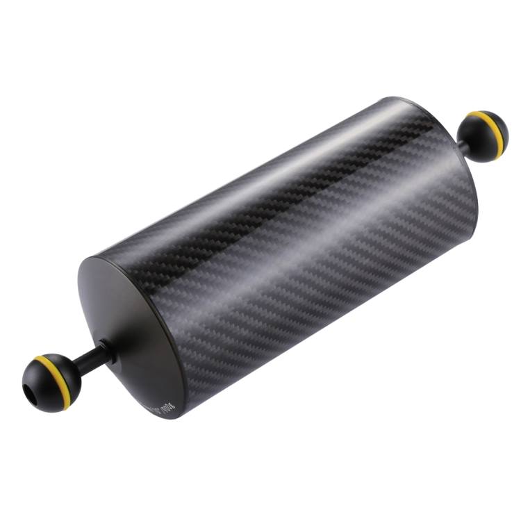 #PULUZ 10.8 inch 27.5cm Length 80mm Diameter Dual #Balls Carbon Fiber #Floating #Arm, Ball Diameter: 2.5cm