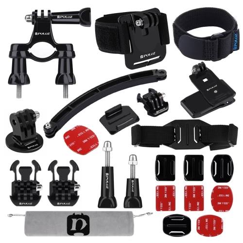 24 in 1 #PULUZ #Bike #Mount #Accessories #Combo #Kits PAY 10 GET 11, MOQ 1, USD5.29  - USD4.98/kit, lower price if you buy more here: www.tomtop.com