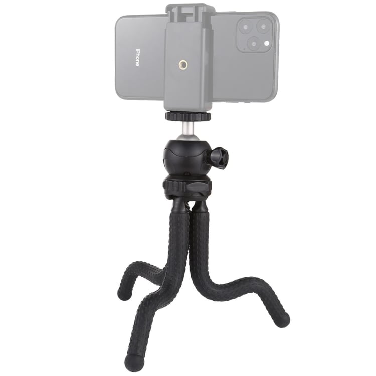 #PULUZ Mini Octopus Flexible #Tripod #Holder with Ball #Head for SLR #Cameras, GoPro, #Cellphone, Size: 25cmx4.5cm