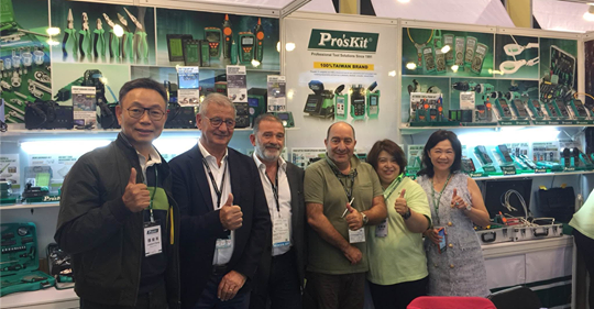 Prokit's exhibited at 2018 Hong Kong Electronics Fair (Autumn Edition) from Oct. 13th to 16th and bring to successful close. "Pro’sKit Total Solution" with "Pro'sKit, The Tools Expert" concept is highly praised and appreciated by all visitors.