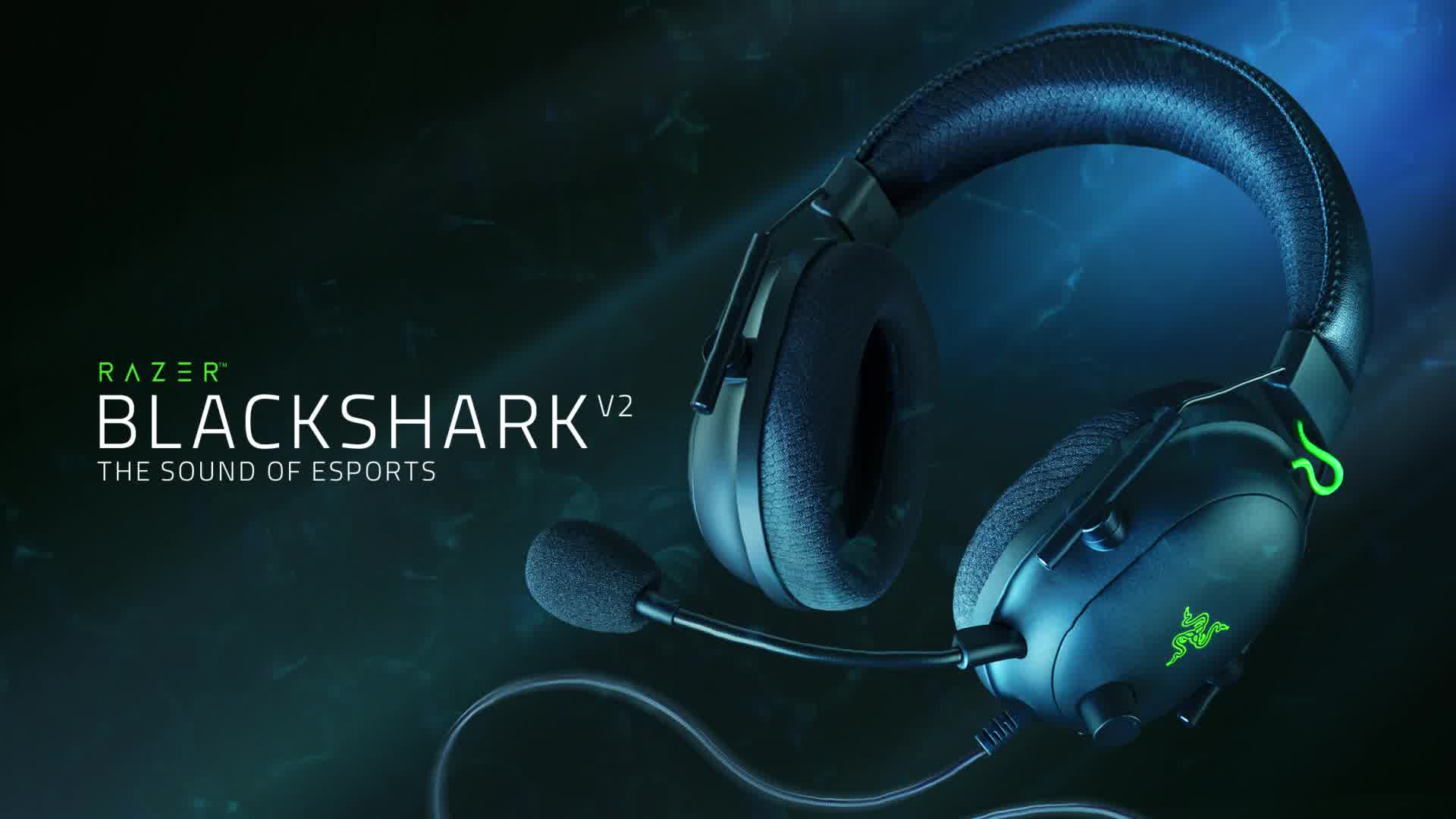 迎接我們最新的旗艦級Razer BlackShark V2系列耳機：www.tomtop.com Razer BlackShark V2得到世界頂尖電競選手認證，以全新專利Razer™️ TriForce 驅動單體，達至最無與倫比、精確的音訊。Razer BlackShark V2配備Razer™️ HyperClear心型指向性麥克風，並搭載的USB聲卡及升級的被動式降噪，確保清晰的團隊通話。