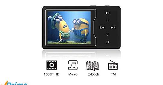 RUIZU D08 Mp3/Mp4 Player is launched on amazon.com. 