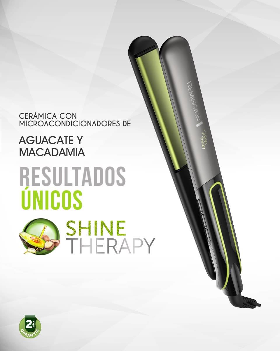 Un cambio de look nunca viene mal. Por eso nuestra plancha alisadora Shine Therapy se renueva.