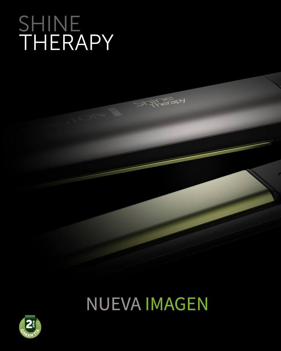 Un cambio de look nunca viene mal. Por eso nuestra plancha alisadora Shine Therapy se renueva.