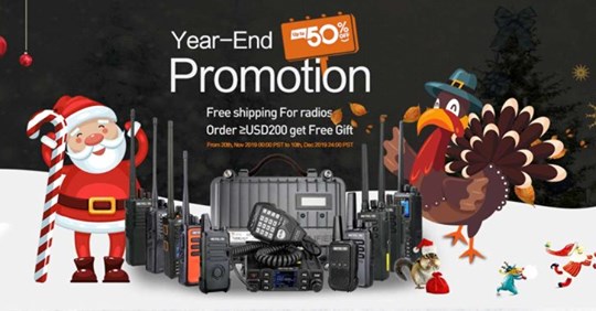 2019 Retevis Year-end Promotion will come