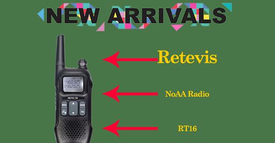 With the NOAA channel License-free Radio Retevis RT16, can be used for family, outdoor activities and business. 