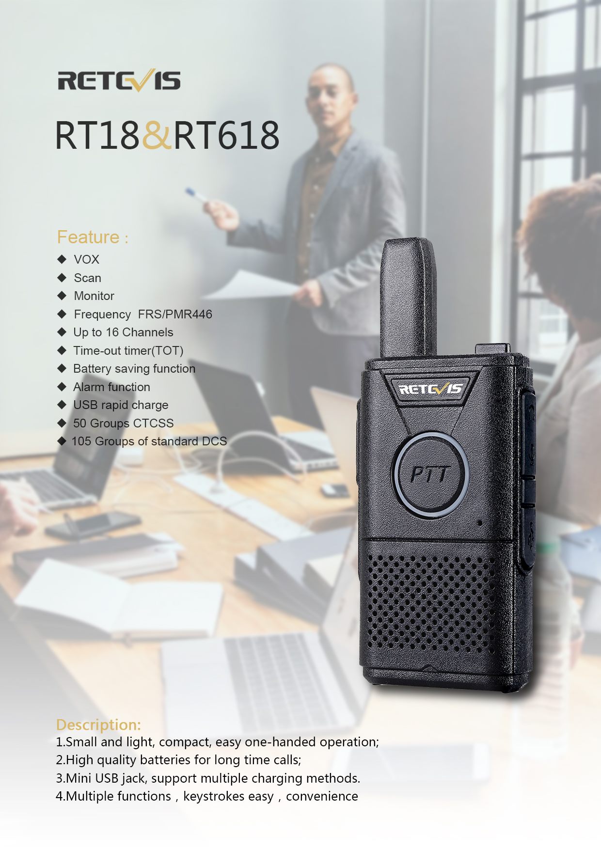 #Retevis #RT18 #RT618 #twowayradio #Walkietalkie