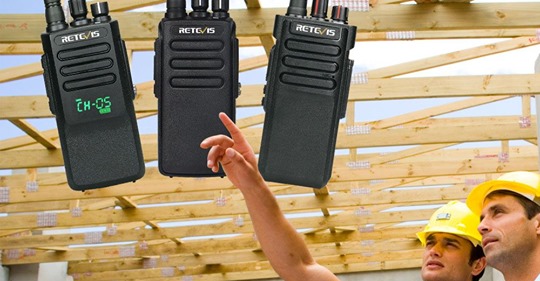 Not all the walkie talkies are suited for business. 