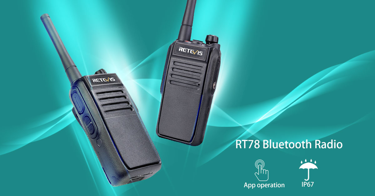 Retevis Handheld UHF Band radio RT78 is coming.