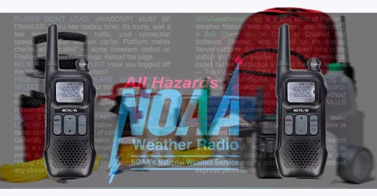 Do you have the NOAA weather walkie talkie?