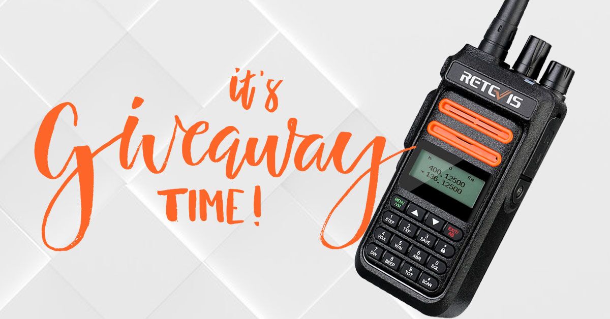 Hi! Retevis RT76P GMRS Radio Giveaway movement begins!🥳🥳🥳