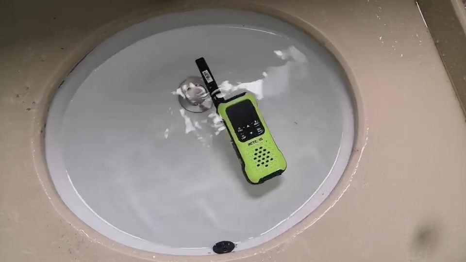 #Retevis Have you ever seen a walkie-talkie that can float after falling into the water?