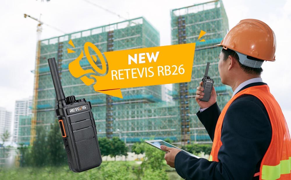 New Arrival——Retevis GMRS radio RB26