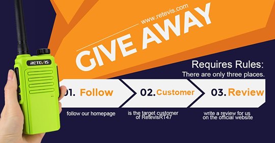 #RetevisRT47 Green Giveaway activity is coming.