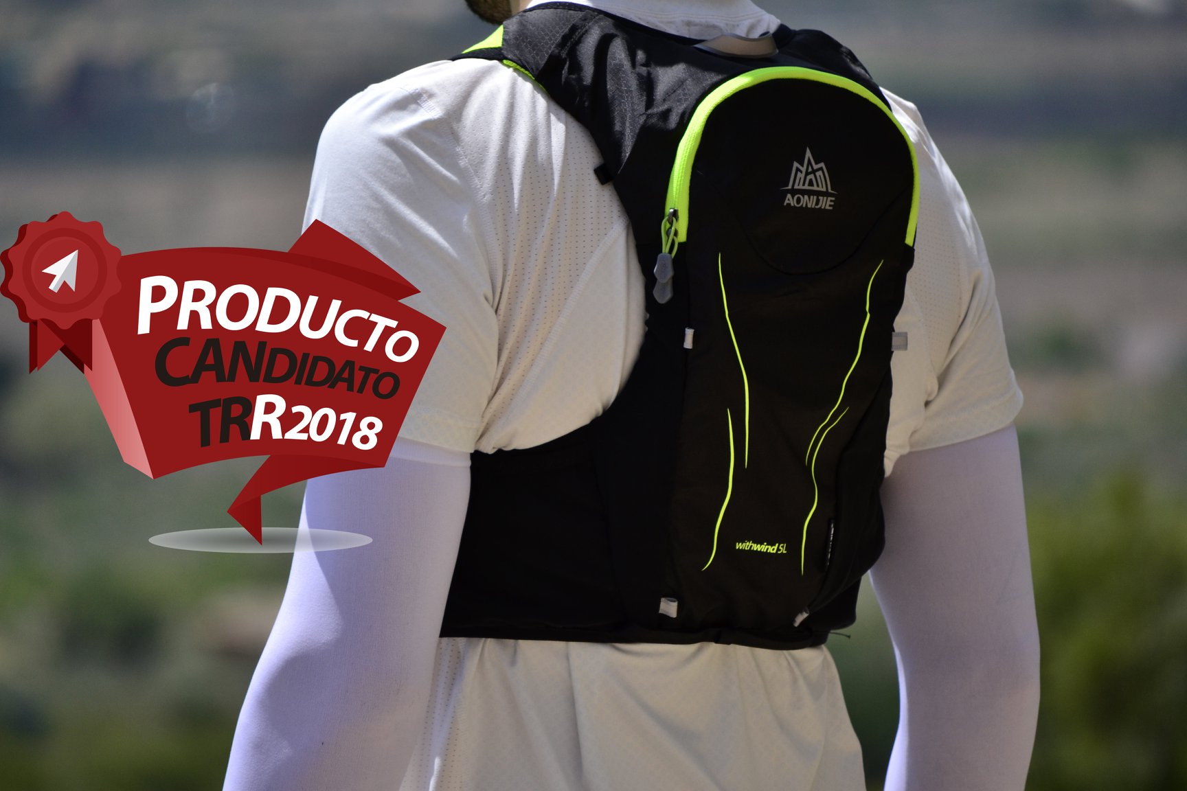 Nuestro chaleco AONIJIE Ultra + 5L, candidata a mejor mochila 2018 Trail Running Review 😍. Podeis votar en Trail Running Review hasta el 17 Diciembre 2018. Solo por votar entrarás en el sorteo de premios.