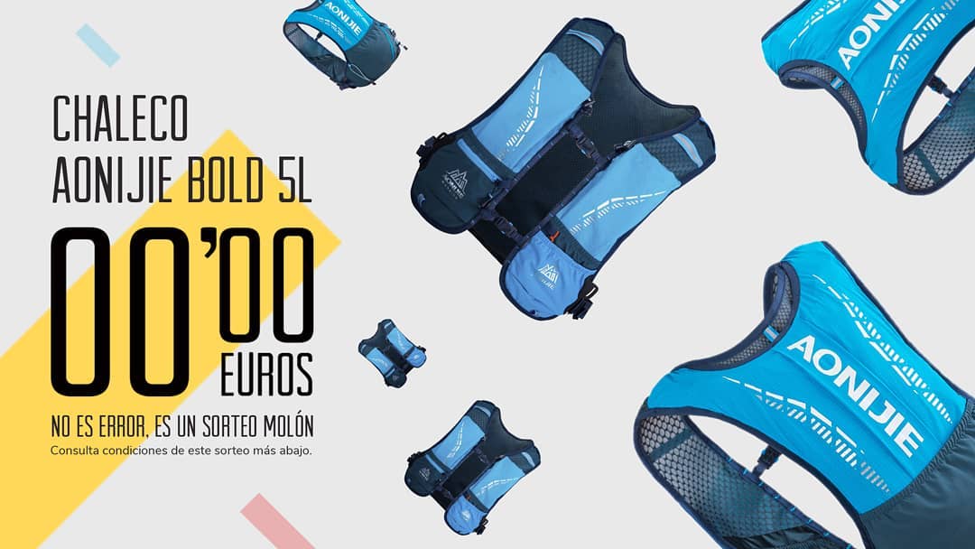 🎒SORTEO CHALECO AONIJIE BOLD 5L🎒