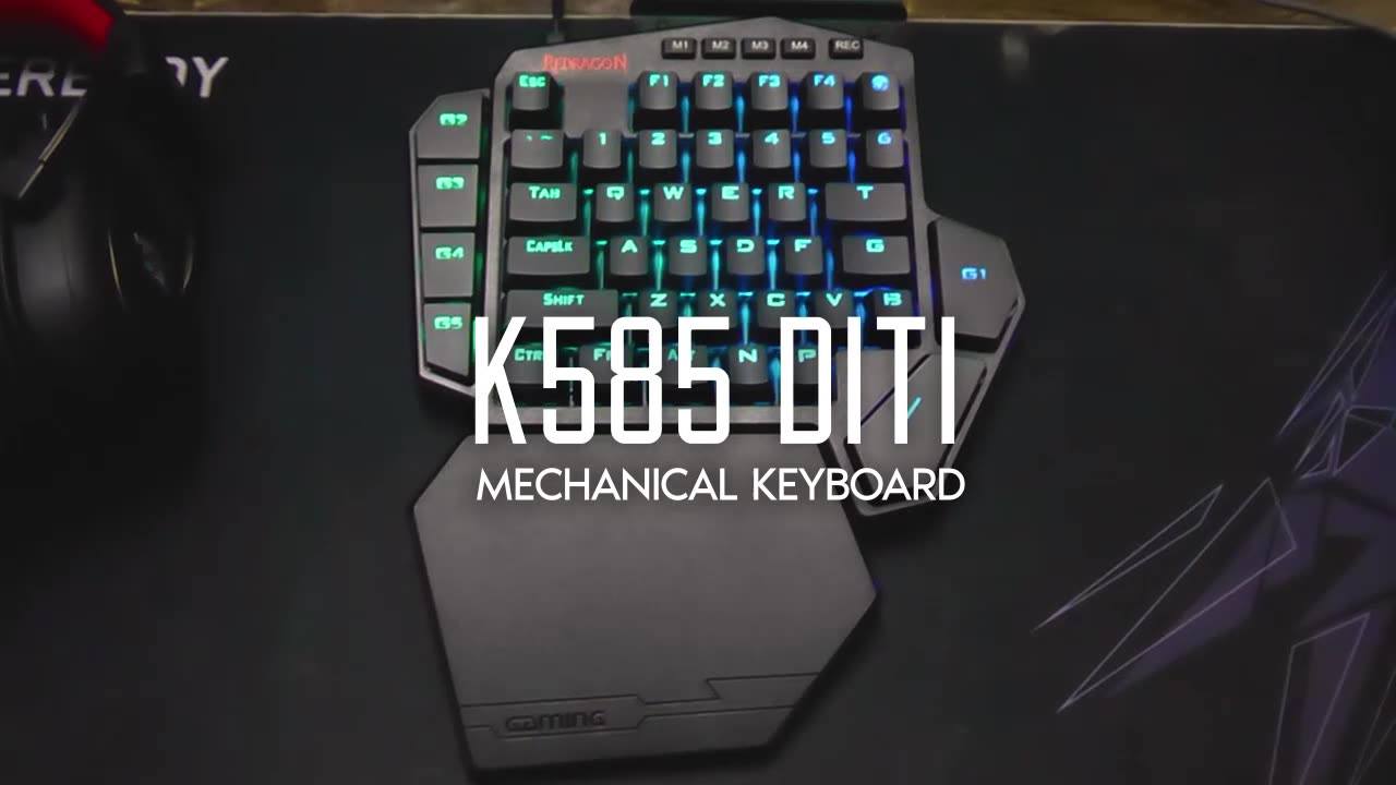 REDRAGON DITI K585 Features: • High quality mechanical switches...