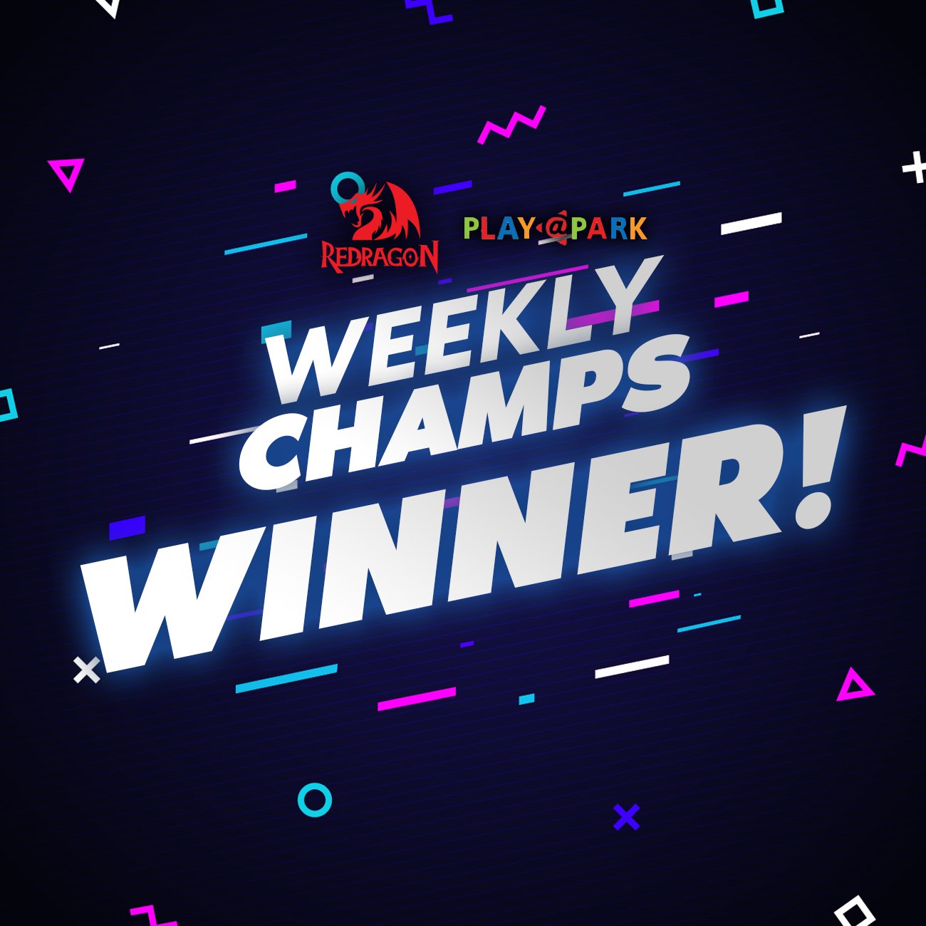 Congratulations Arren Martinez ! Our Winner for weekly champs for June 13! Don't worry guys you still have a chance to win and we're just getting started. See you again in next Weekly Champs!