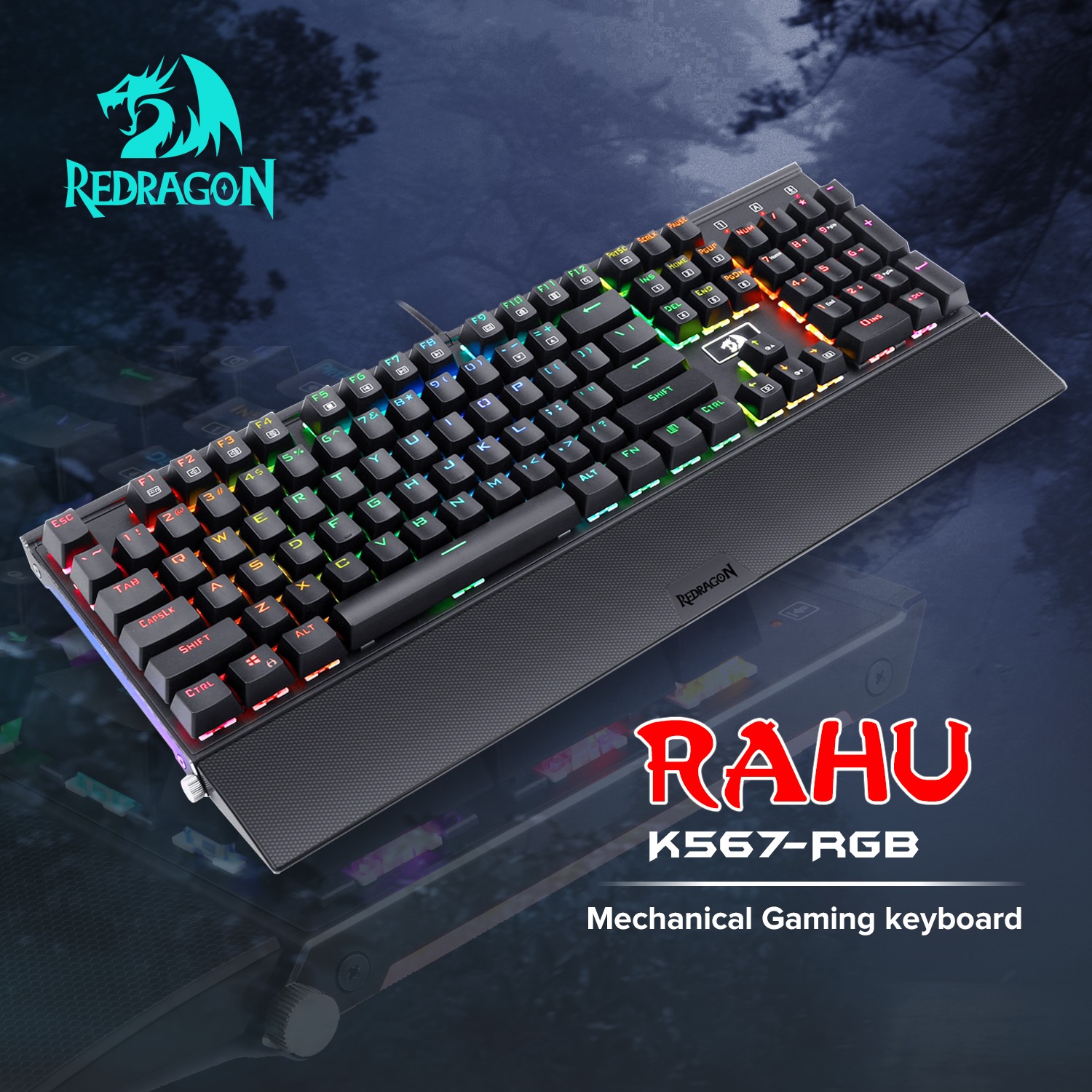 The Redragon K567-RGB isn't your average gaming keyboard