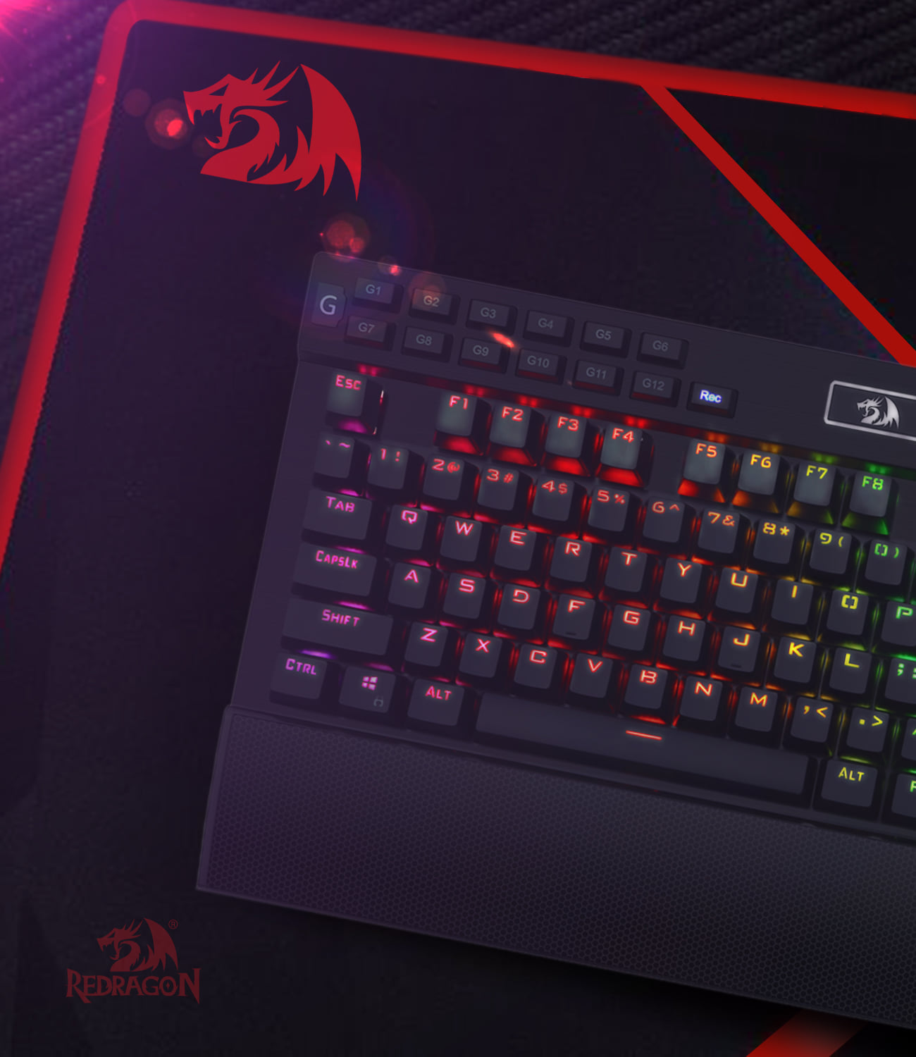 A bright, rad looking RGB keyboard can take your PC gaming setup to the next level. For more information, visit our website: