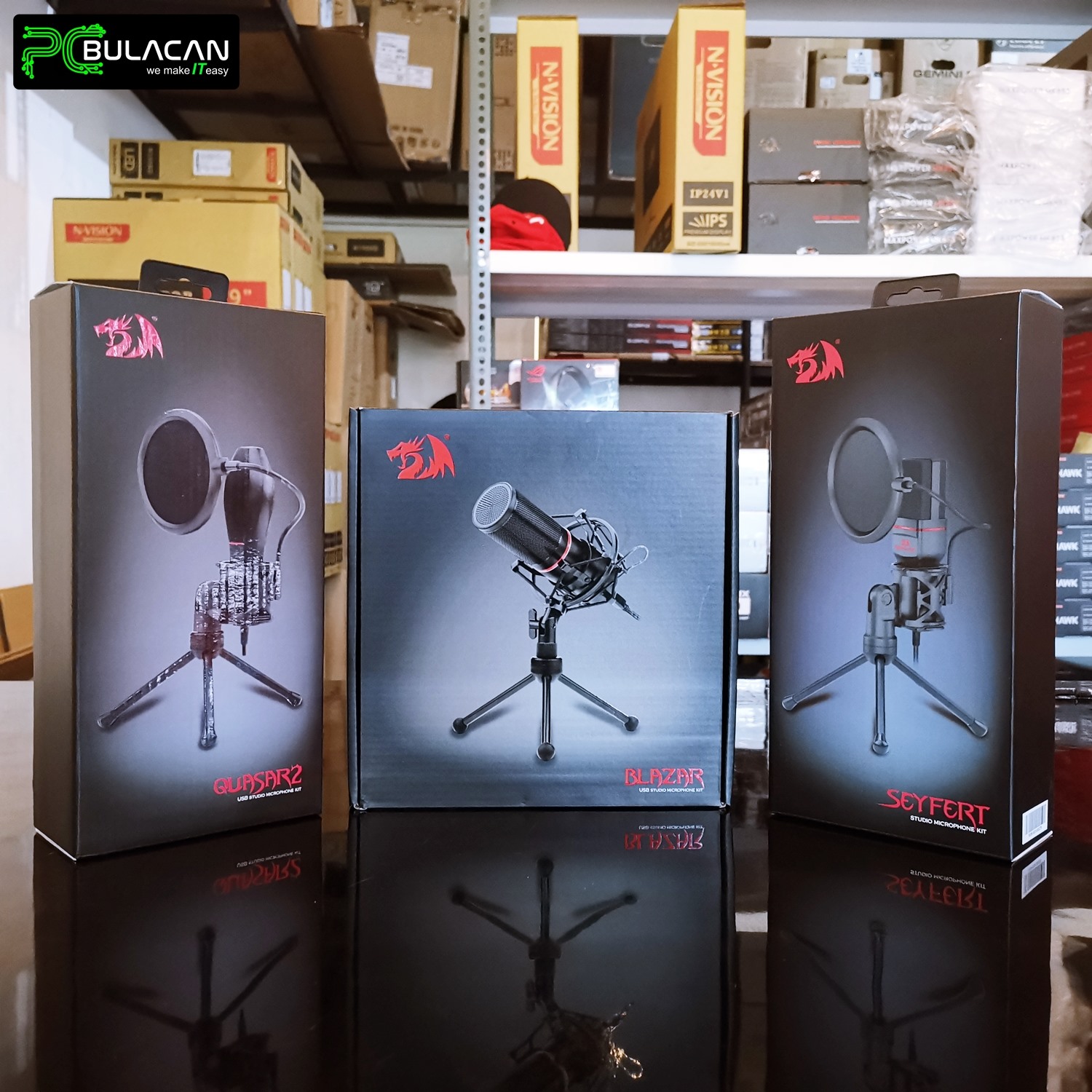 Redragon Gaming Streaming microphone now available at PC Bulacan #streamingmicrophone