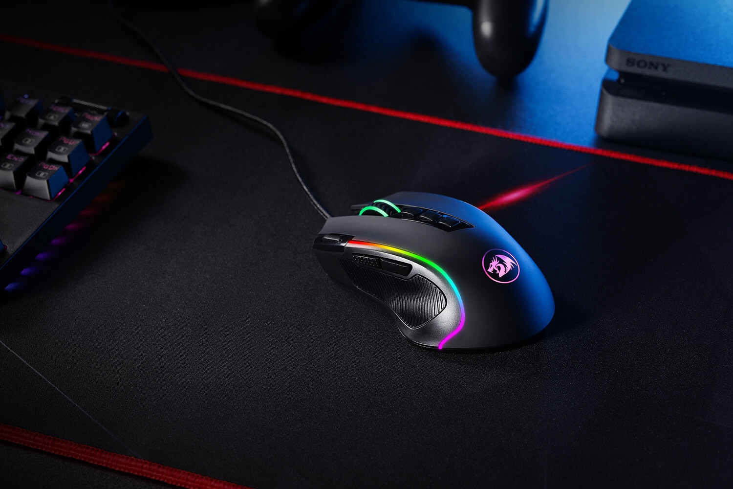 Step your game up with Redragon M612 Predator RGB Gaming Mouse. Wired Optical Gaming Mouse 8000 DPI with 11 Programmable Buttons & 5 Backlit Modes, Software Supports DIY Key binds Rapid Fire Button. Get it in our official store: www.tomtop.com #redragonphilippines