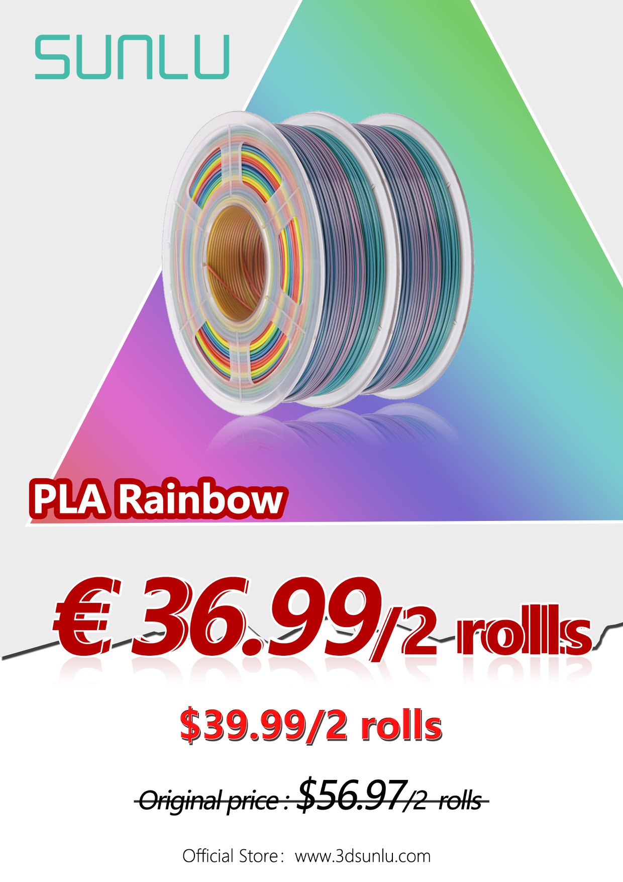 🌈🌈Discount price $39.99/2 rolls only!!! 