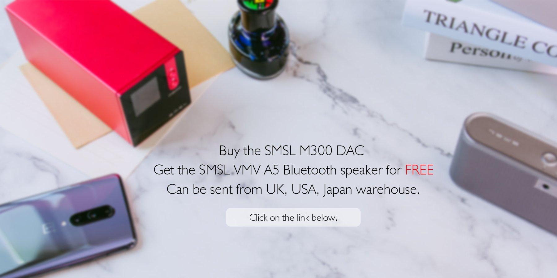 From Today, Buy the M300 get the A5 for free.