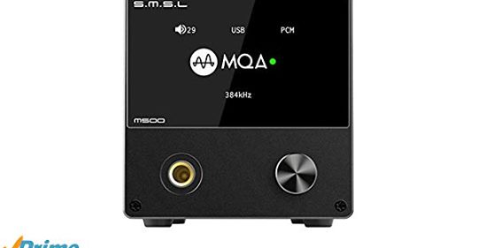 S.M.S.L M500 DAC Headphone Amp Supports MQA decoding ES9038PRO D/A chip USB Uses XMOS XU-216 with Remote Control 