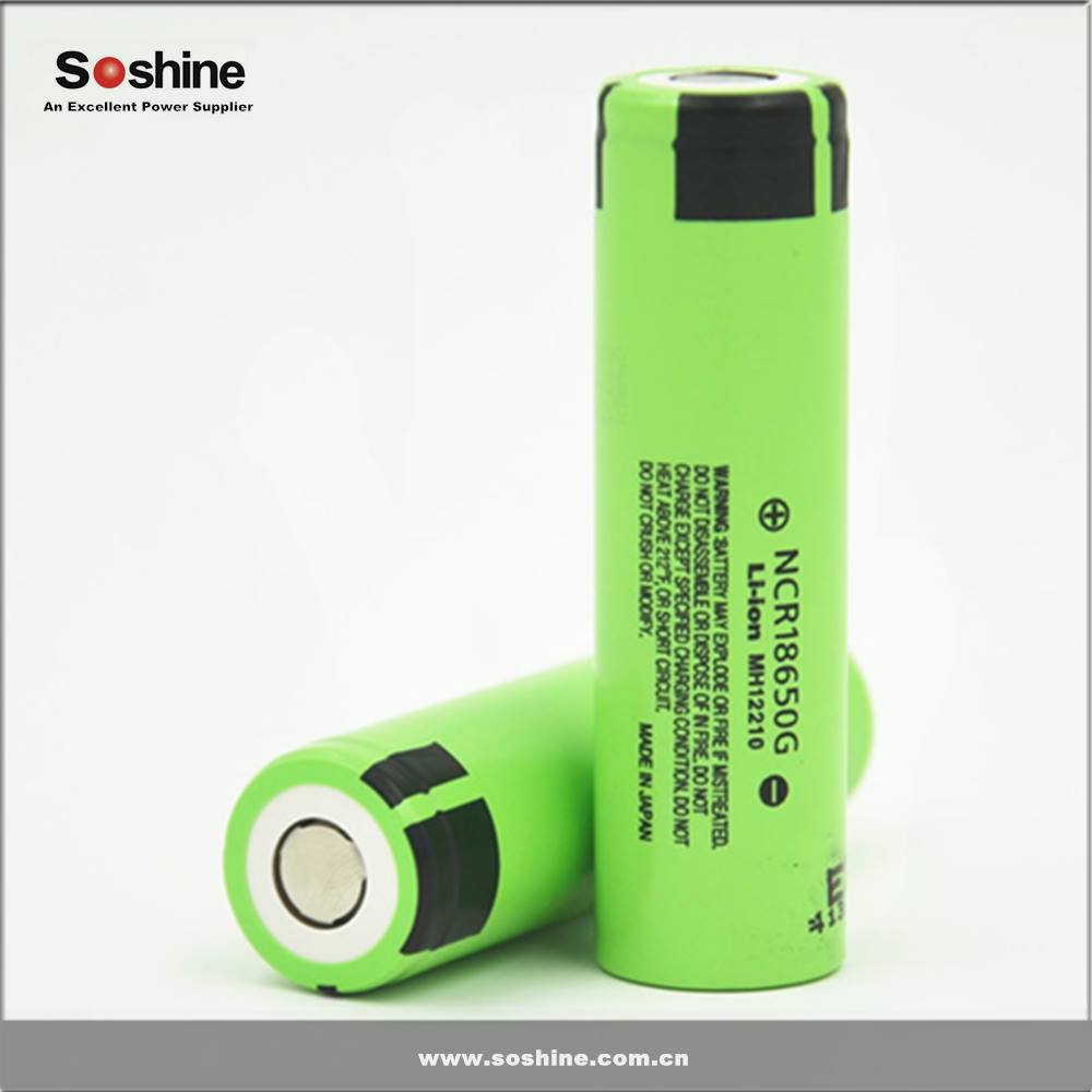 NEW COMING! Panasonic NCR18650G 3600mah 3.7V high capacity for Panasonic battery cell, higher capacity than NCR18650B 3400mAh. Now in stock. Skype: susie.soshine