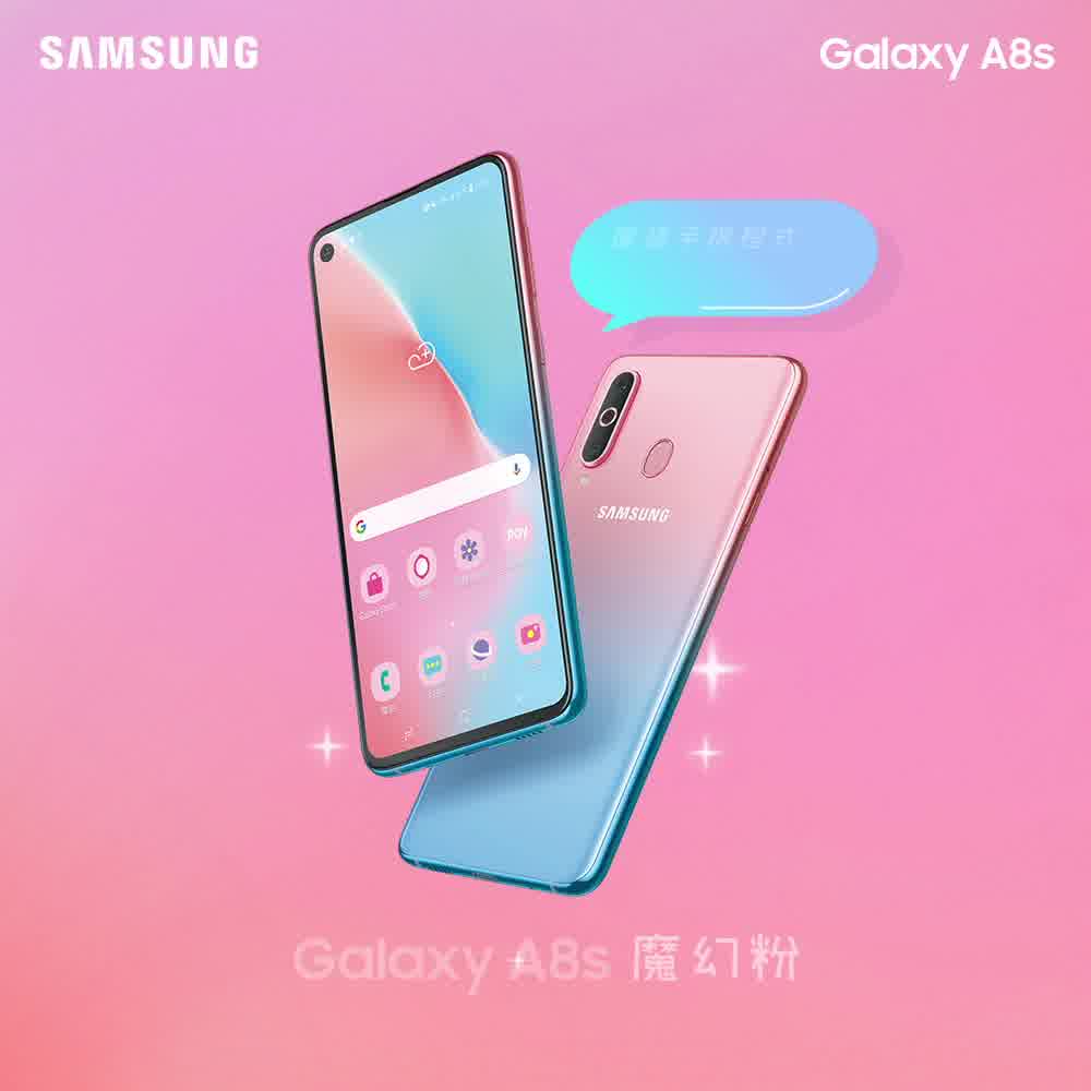 【所有女生必備： #GalaxyA8s 魔幻粉 】 不論你係森林系，可愛系抑或公主系女生，只要透過 #BixbyVoice 功能講句”Open Magic Mirror APP”打開魔鏡應用程式，總有一款夢幻邊框match到你！💗仲可以用埋前鏡Zoom-in 功能，隨時隨地輕鬆化妝💄！魔鏡魔鏡，今日最靚嘅仲唔係你？ #SamsungGalaxyA8s...