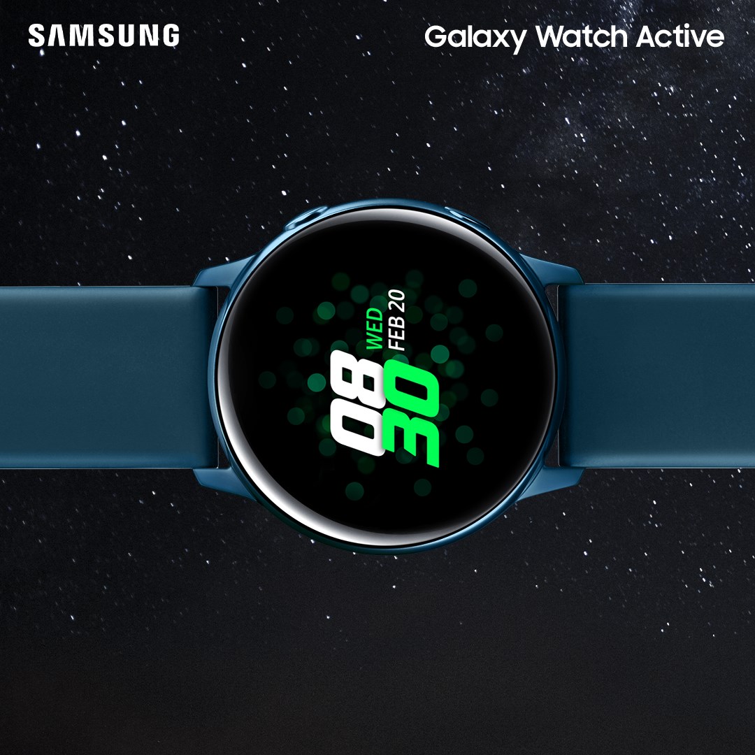 【與Galaxy Watch Active 為伍！】