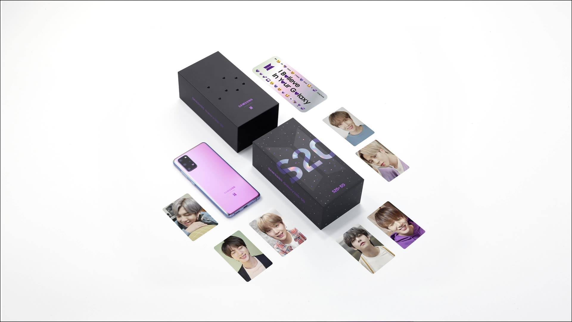 【#開箱睇真身！💜 Galaxy S20+ 5G BTS Edition💜 現已公開發售】 阿米們💜 事不宜遲！立即開箱！