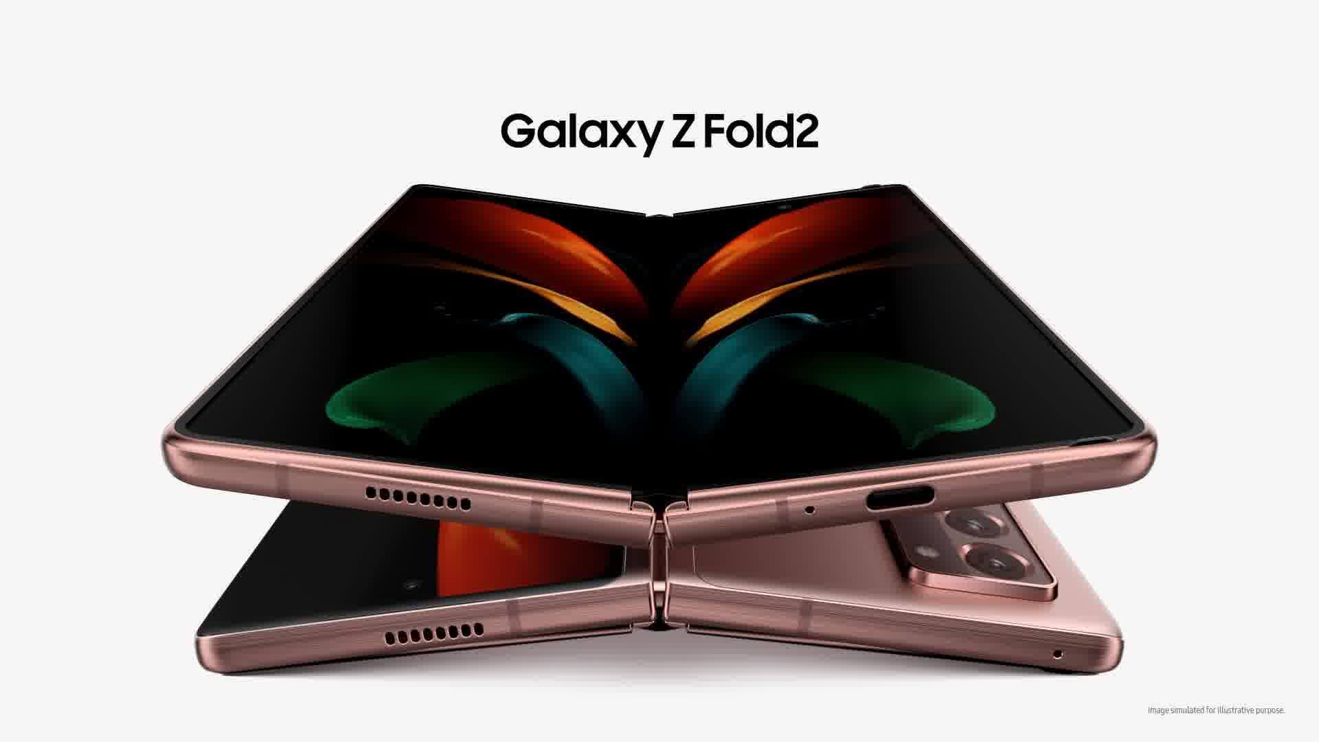 Galaxy Z Fold2 5G 矚目登場。