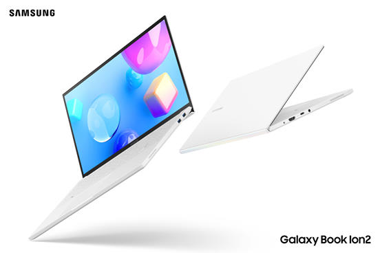 【薄過本筆記簿！ Galaxy Book Ion2 現已登場！】 輕巧易攜嘅Galaxy Book Ion2 真正「減輕」你嘅工作負擔！ Galaxy Book Ion2 配備色彩鮮艶嘅旗艦級輕觸式QLED屏幕，寫字、畫畫精準無瑕；觸控板兼具無線分享電量功能；內置高容量電池及快充功能，足夠你全日任用；15.6”型號更內置最新PCIe 第四代固態硬碟(SSD) ，讀寫速道提升高達86%。... 電腦雖薄雖小，卻一應俱全。 Galaxy Book Ion2 升級效能