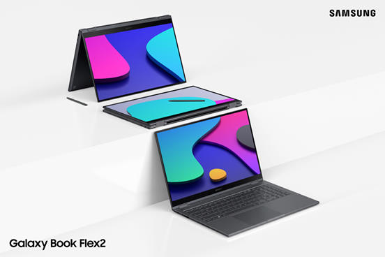 【Galaxy Book Flex2 現已登場！】 Galaxy Book Flex2除咗配備色準鮮艶旗艦級輕觸式QLED屏幕，仲有全新S Pen可遙距控制您的手提電腦，兼支援手勢操控功能；內置高容量電池及快充功能，足夠全日使用之餘，讀寫速度更提升高達86%！應付文書工作當然綽綽有餘。 Galaxy Book Flex2 極致效能...